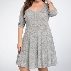 Torrid Grey Sweater Dress
